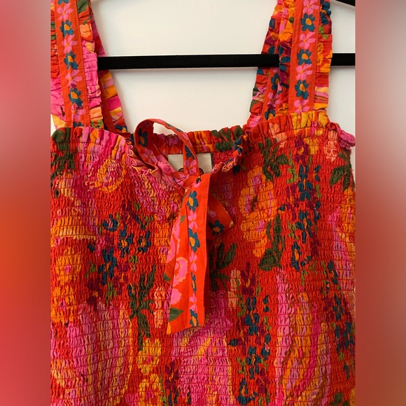 Farm Rio Red Spring Bananas Mini Dress - Picture 7 of 9